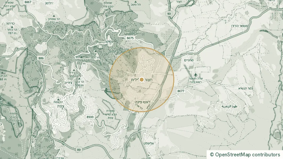 Carte de Hatzor HaGlilit : l’adresse exacte est réservée aux abonnés