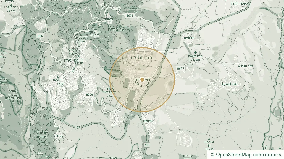 Carte de Rosh Pina : l’adresse exacte est réservée aux abonnés