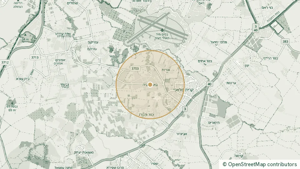 Carte de Beer Tuvia : l’adresse exacte est réservée aux abonnés