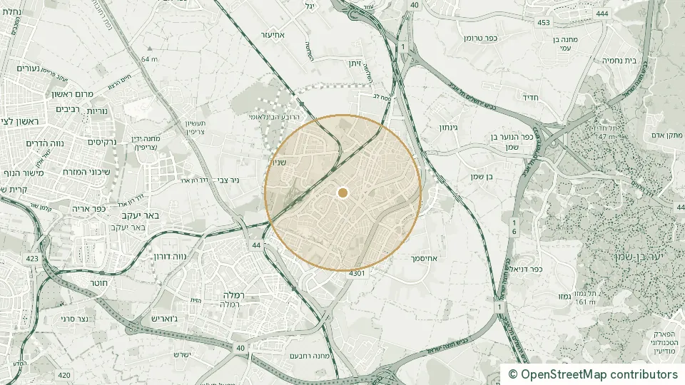 Carte de Lod : l’adresse exacte est réservée aux abonnés