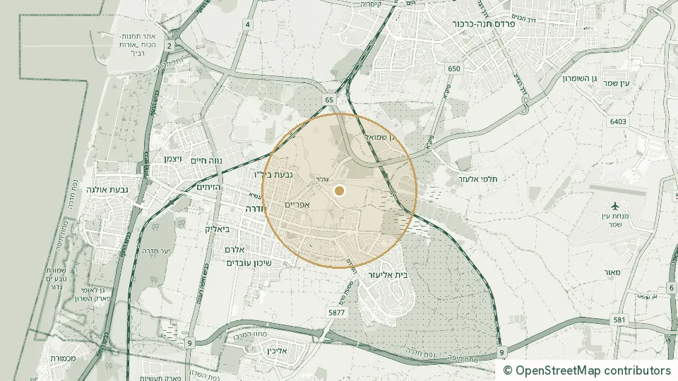Carte de Hadera : l’adresse exacte est réservée aux abonnés